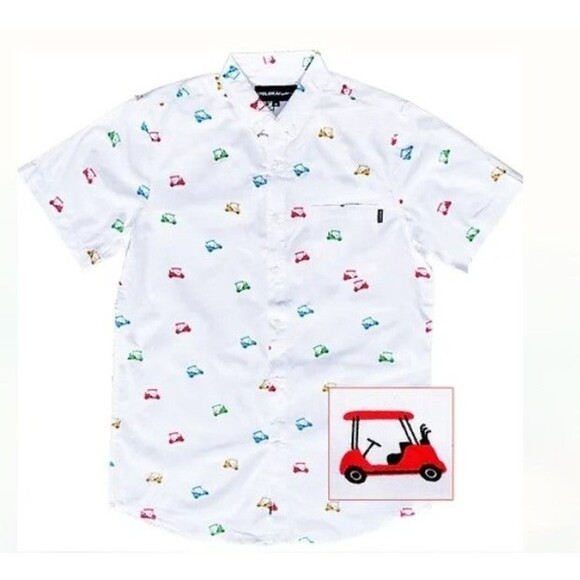 ​MOLOKAI SURF Golf Cart Short Sleeve Shirt - Picture 1 of 8